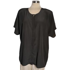 ELITE Black Short Sleeve Plus size 42